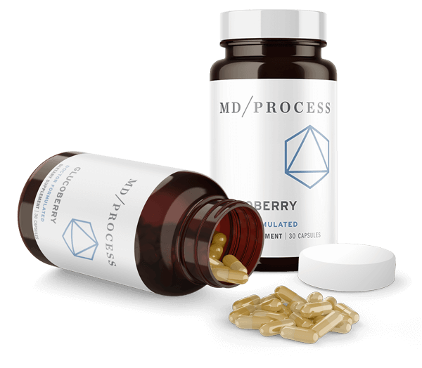 GlucoBerry 1 bottle one month supply package