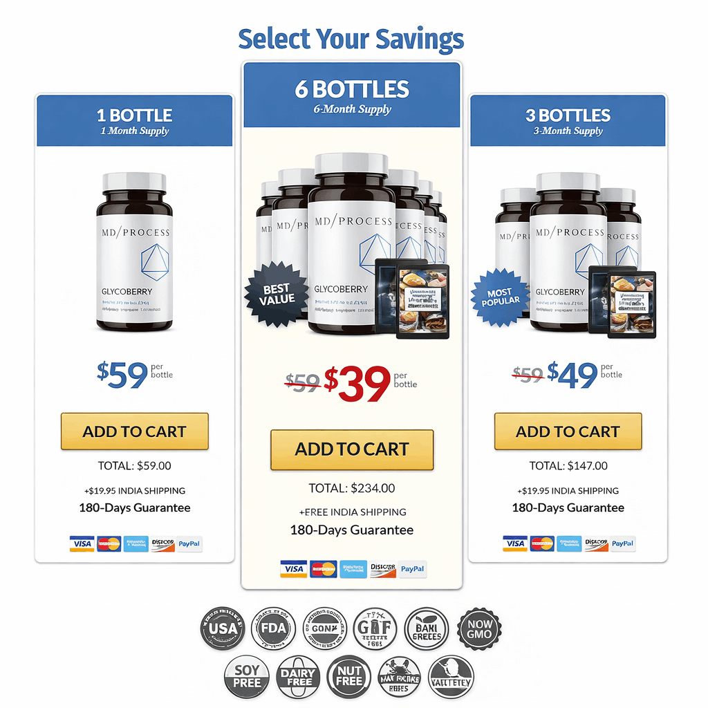 Secure and discreet GlucoBerry online checkout payment