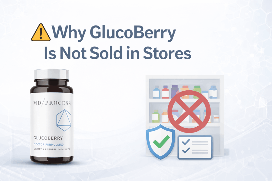  Why GlucoBerry Is Not Sold in Stores image