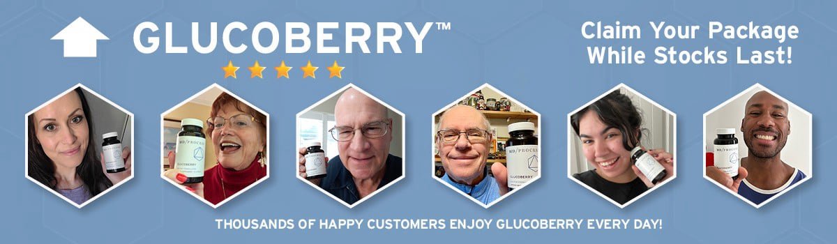 GlucoBerry customer review section image