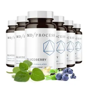 GlucoBerry 3 bottles three month supply best seller